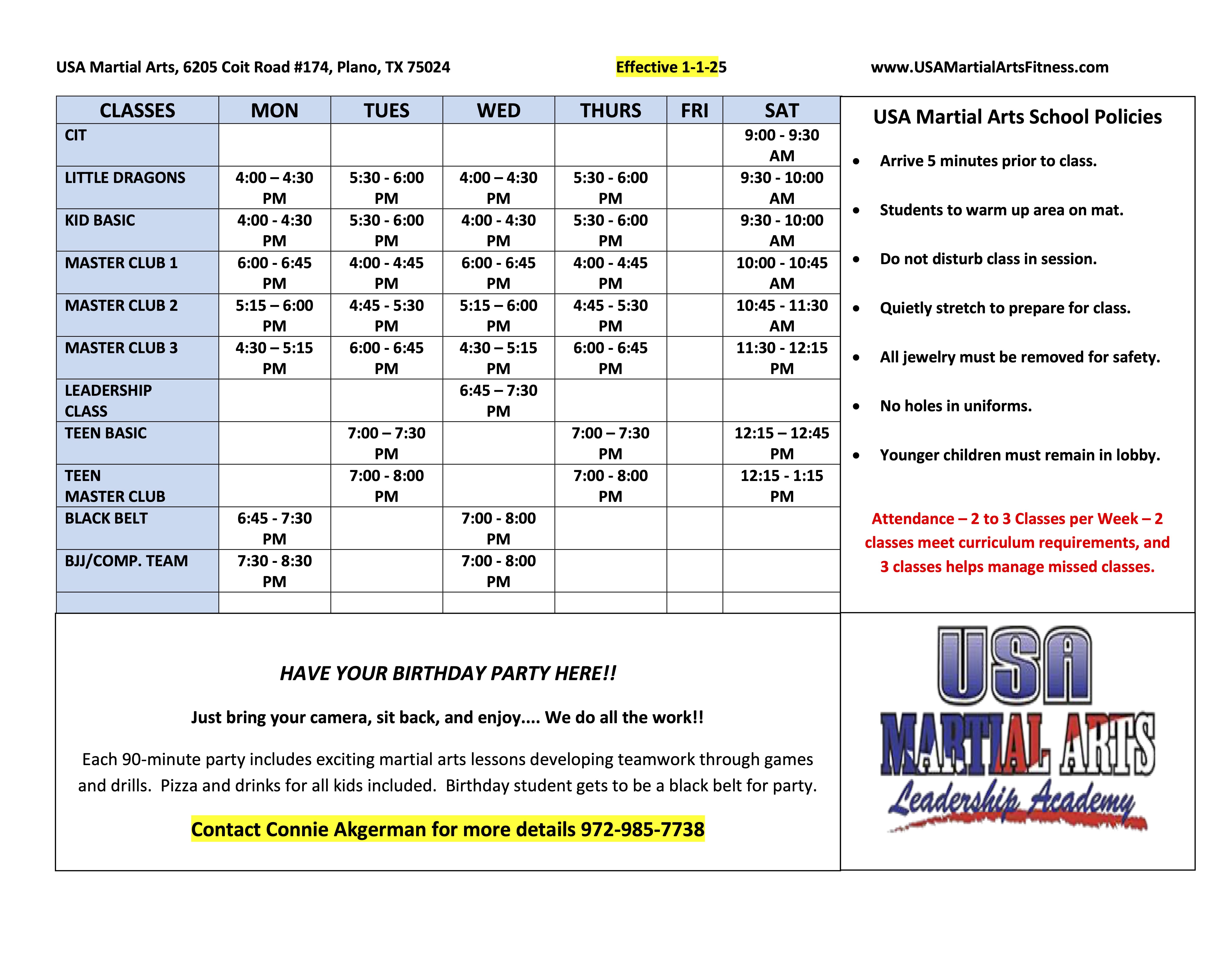 Kids Martial Arts near Plano